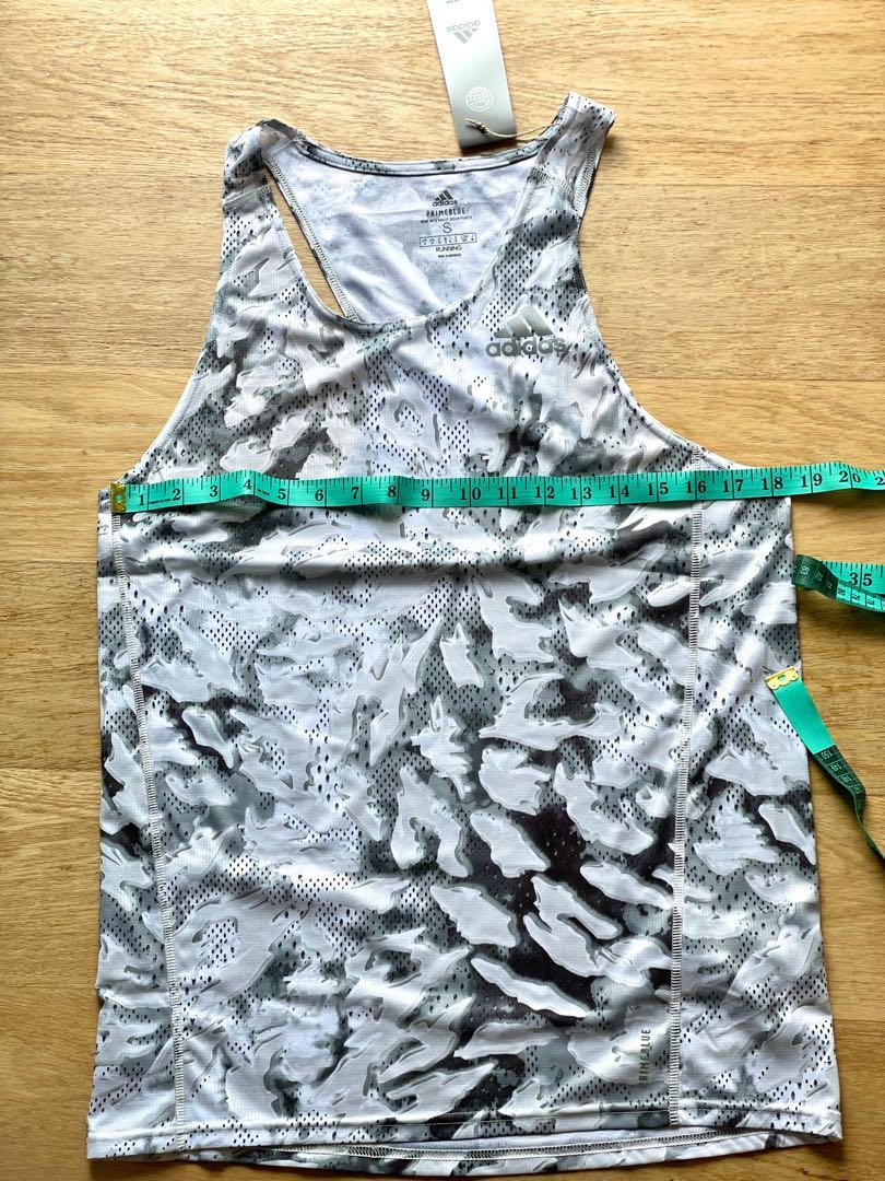Adidas Fast Primeblue Running Singlet (Men's size S), Men's Fashion,  Activewear on Carousell