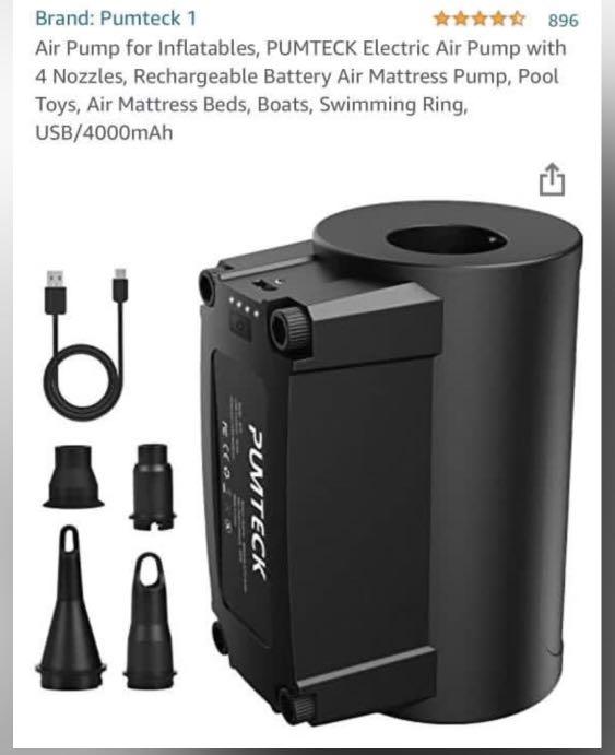 Electric air mattress pump store