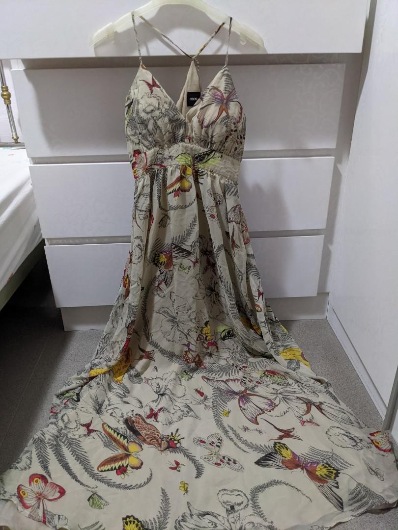 Maxi dress butterfly best sale print
