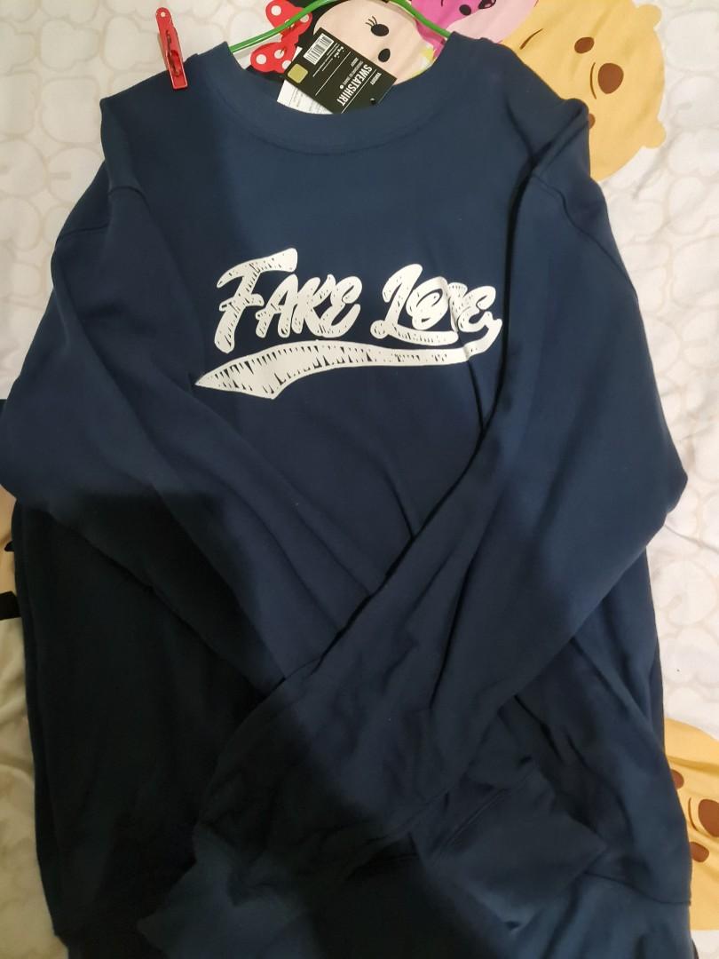 AUTHENTIC BTS FAKE LOVE SWEATER, Women's Fashion, Coats, Jackets