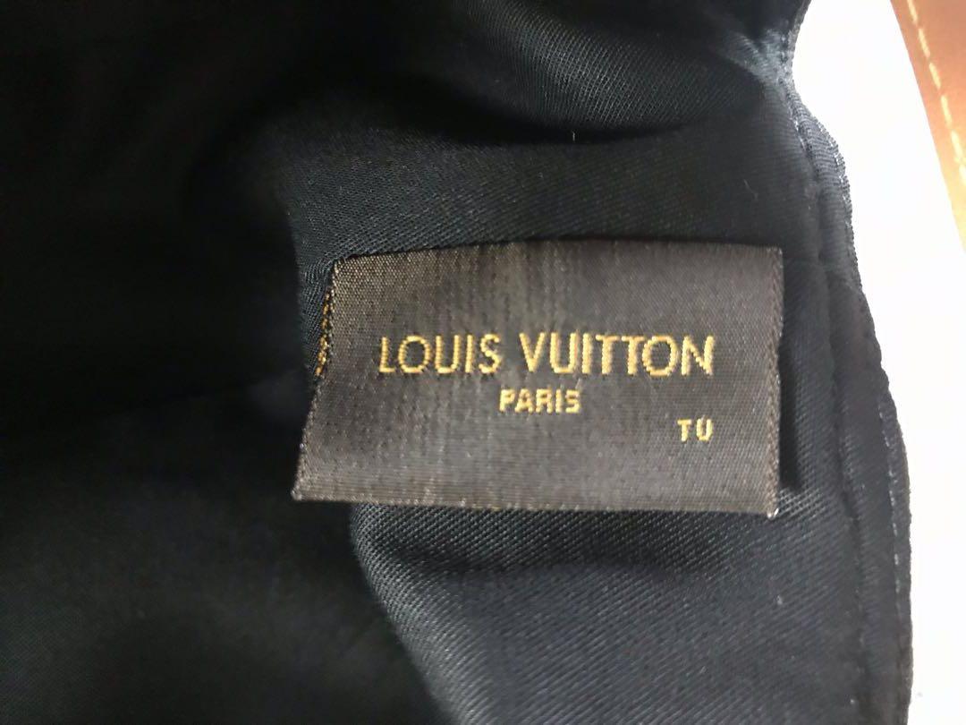 LOUIS VUITTON x Supreme LV Used Cap Camouflage Khaki Green Cotton France  #AH367