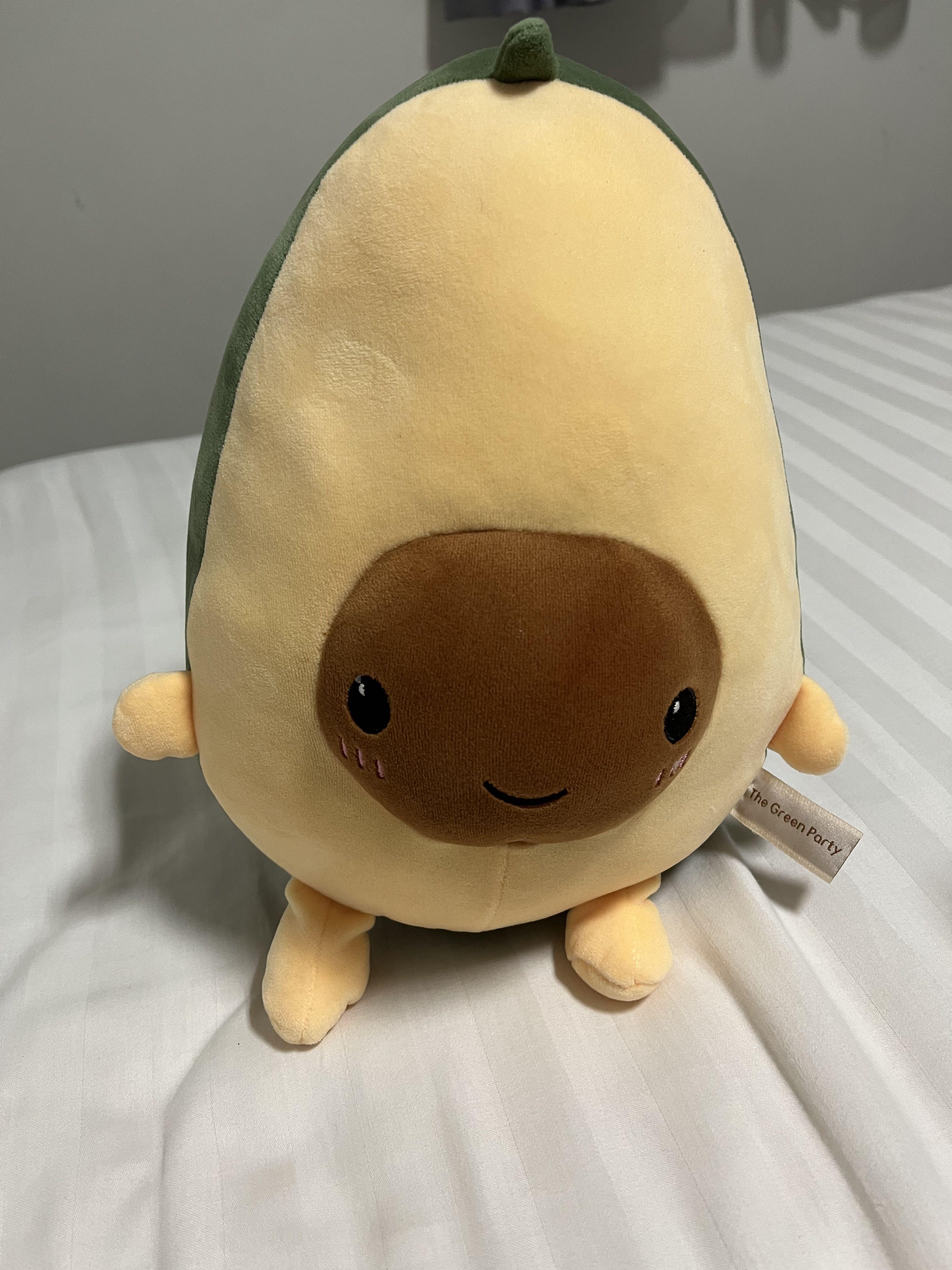 soft avocado plush
