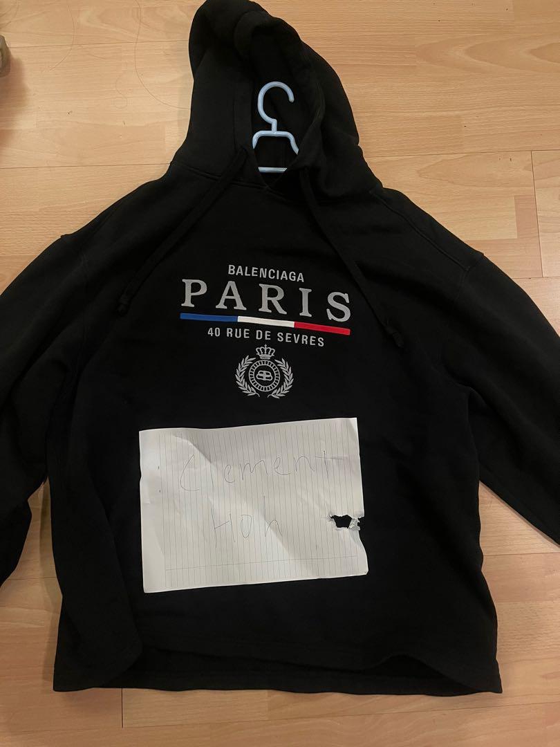 Authentic balenciaga hoodie discount
