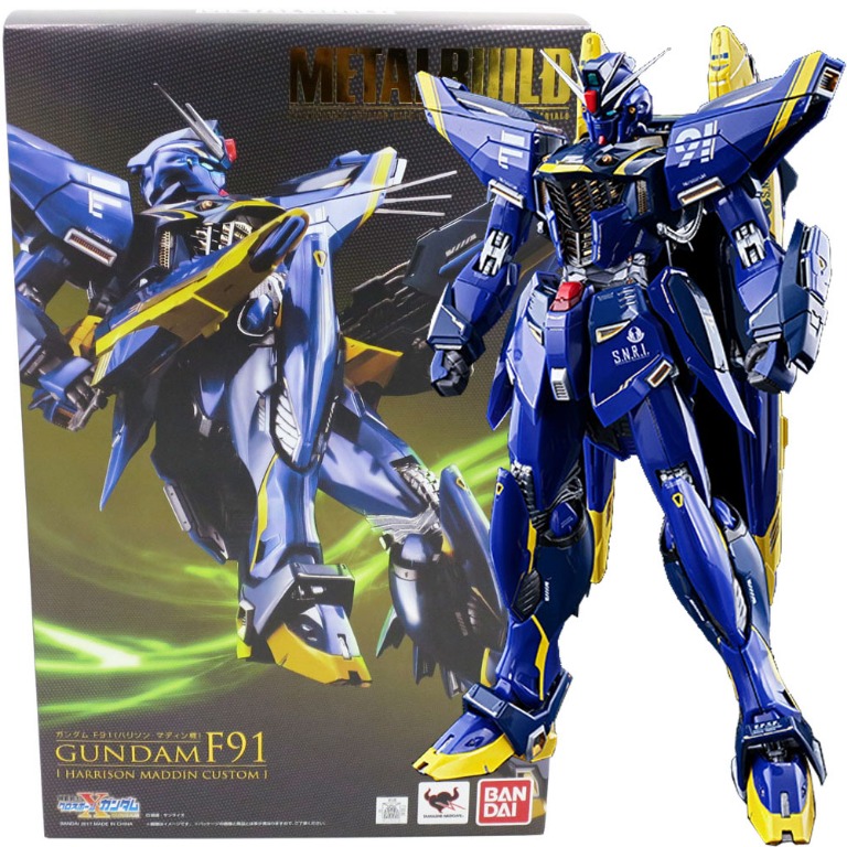 BANDAI METAL BUILD 高達[#魂限海盜高達F91 夏力遜·馬汀] Bandai