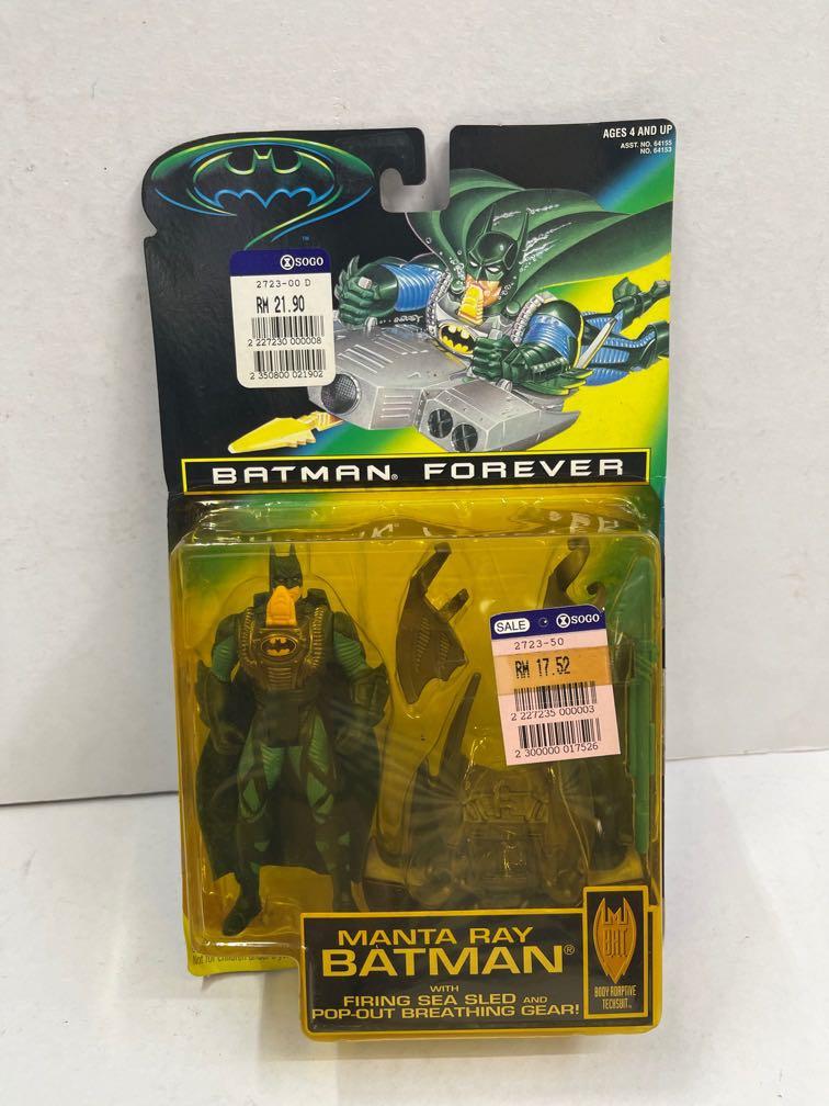 Batman forever Kenner action figure manta ray batman, Hobbies & Toys,  Collectibles & Memorabilia, Fan Merchandise on Carousell