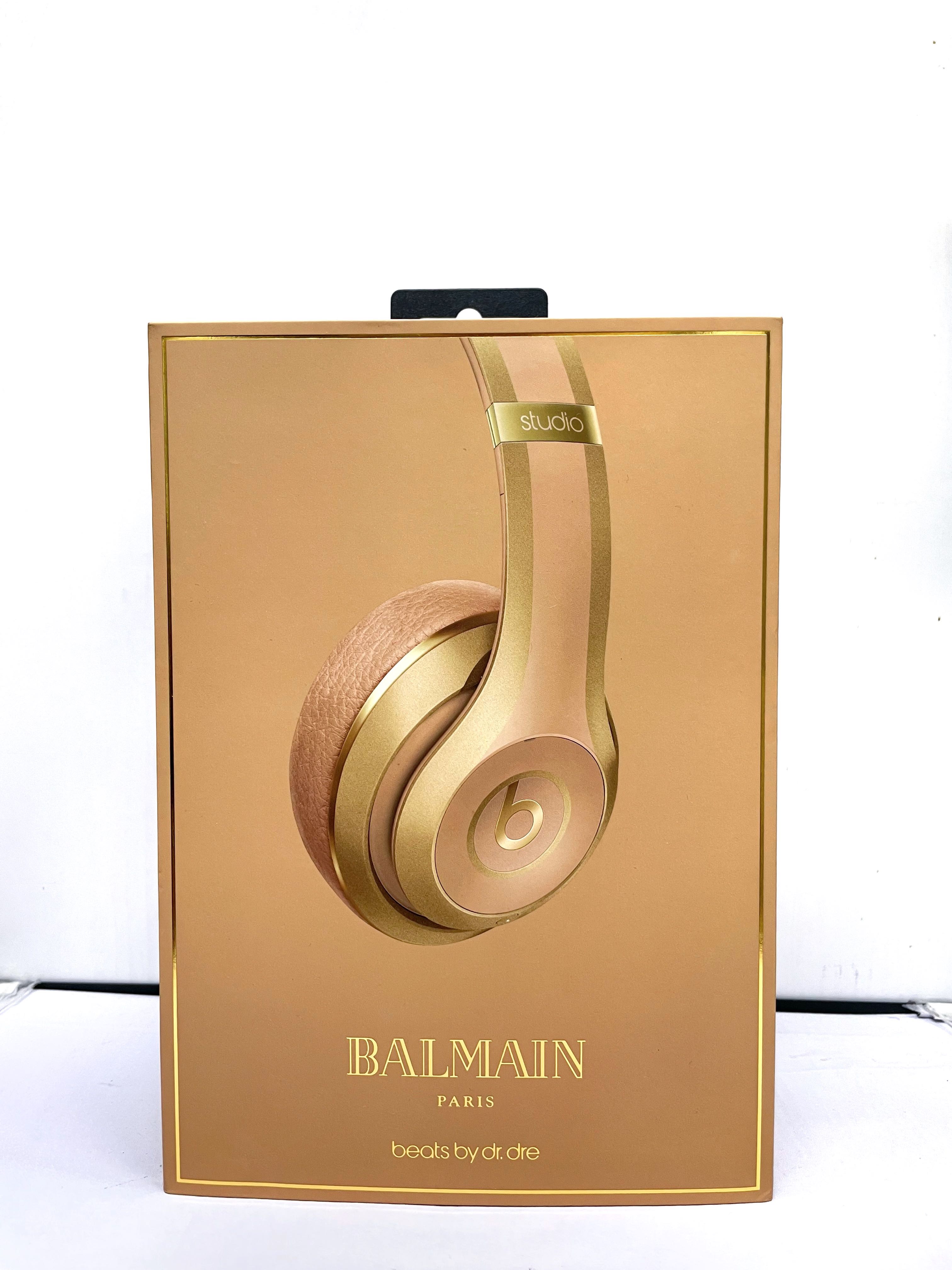 beats studio2ワイヤレス BALMAIN khaki未開封 （beats by dr