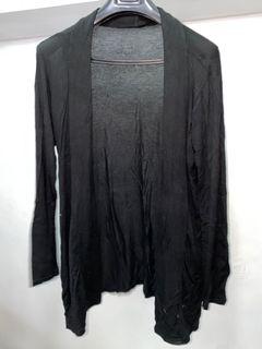 Black cardigan