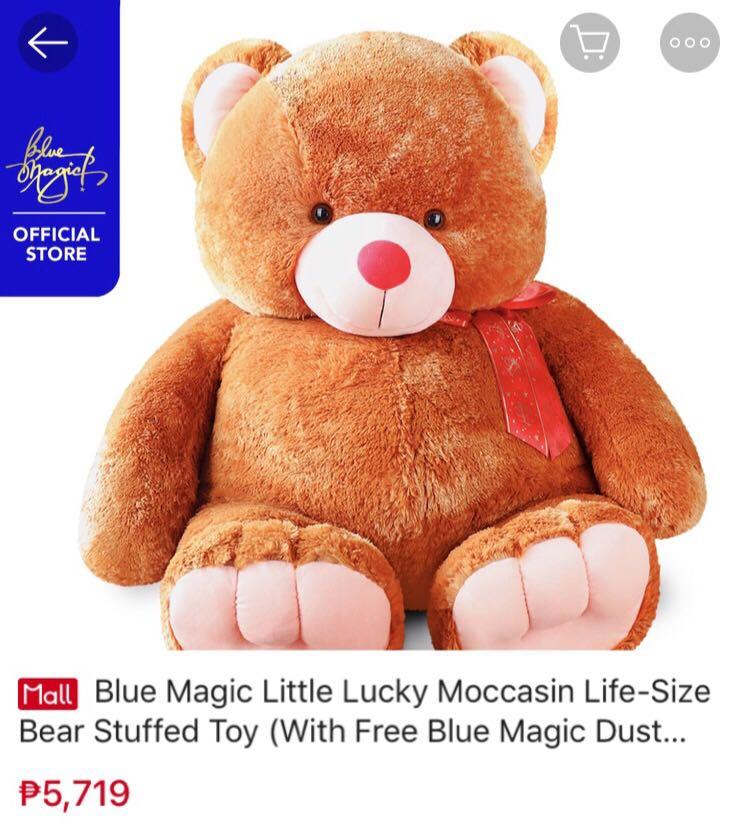 Blue magic teddy bear price list online