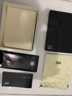 Box montblac bekas dompet