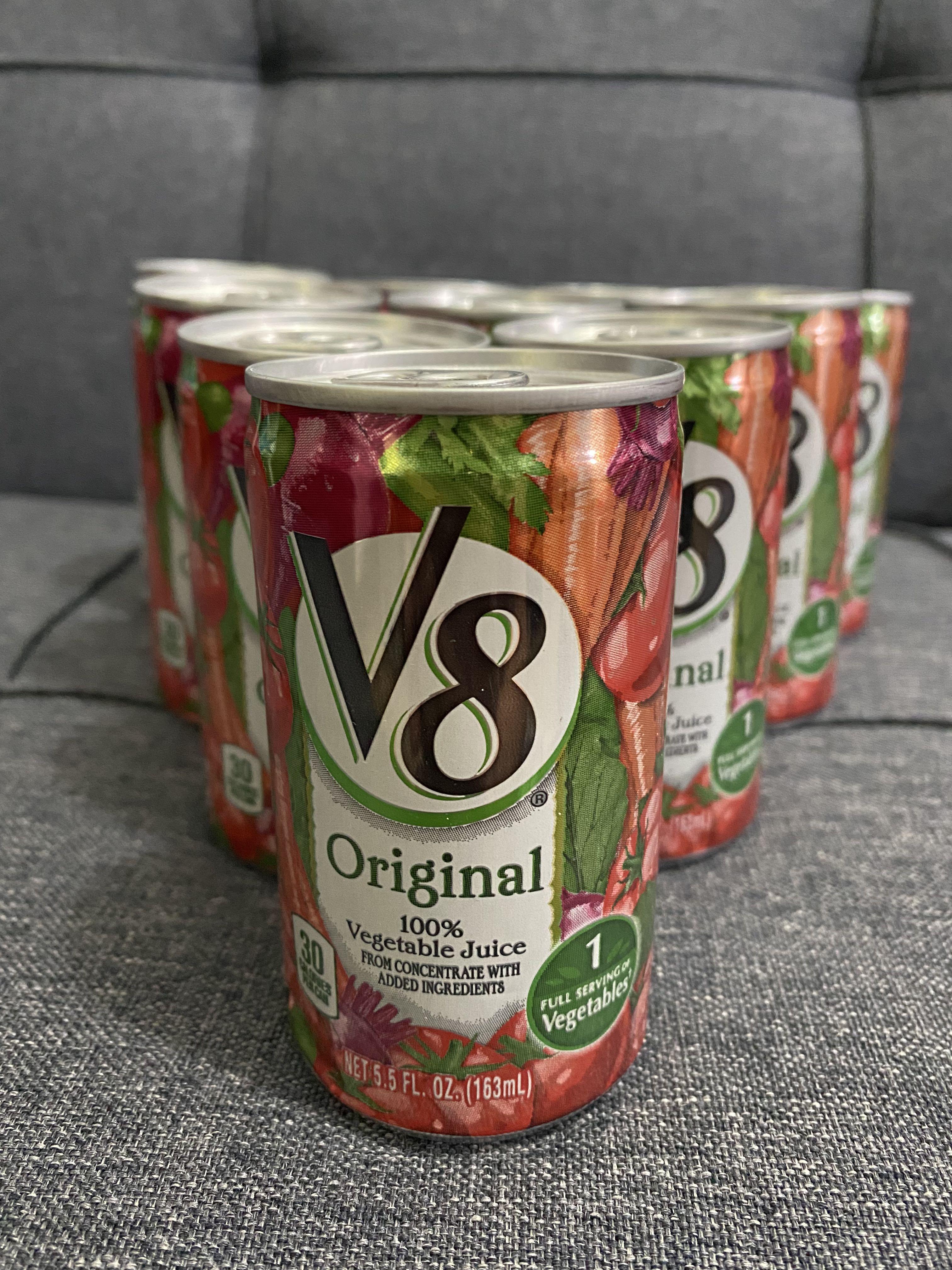 Campbell's V8 100 vegetable juice, Food & Drinks, Beverages on Carousell