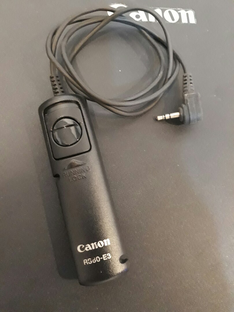 Canon RS60E3 remote switch, Photography, Cameras on Carousell