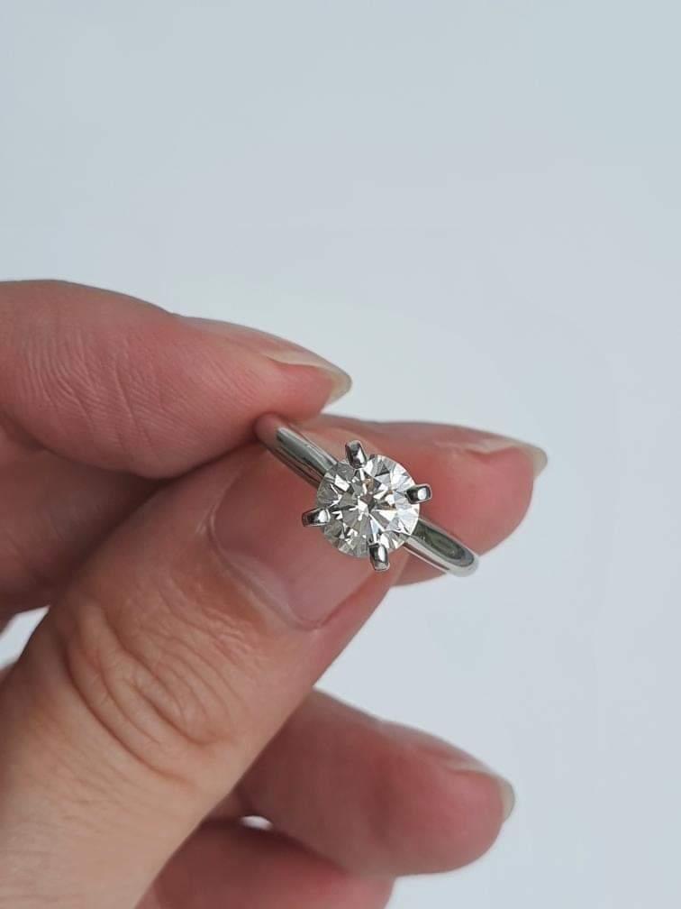 Cartier 1 ct engagement ring shop