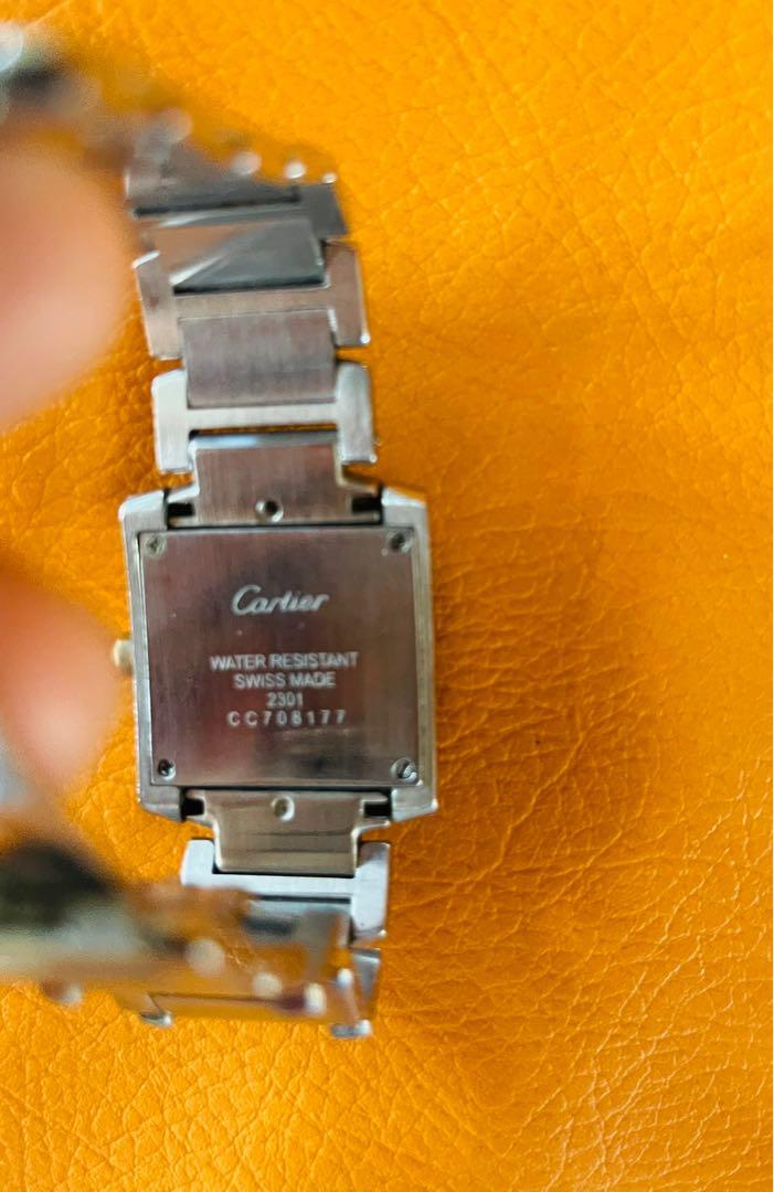 CARTIER WATCH, Fesyen Wanita, Jam 