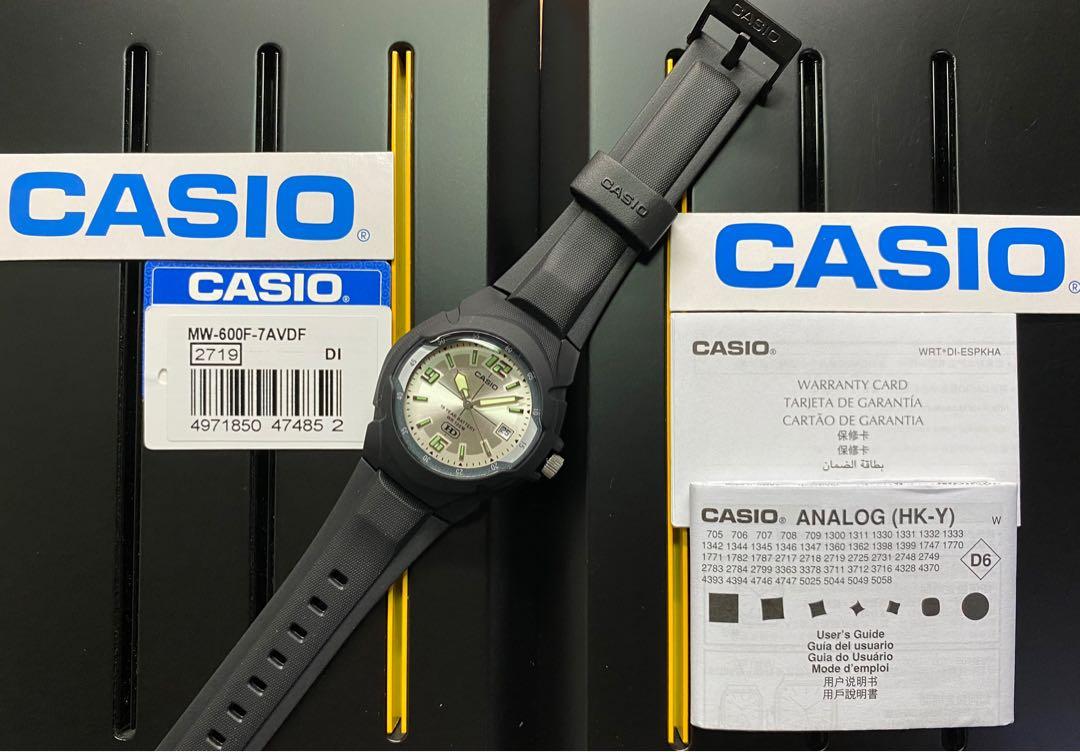 Casio top 2719 mw600