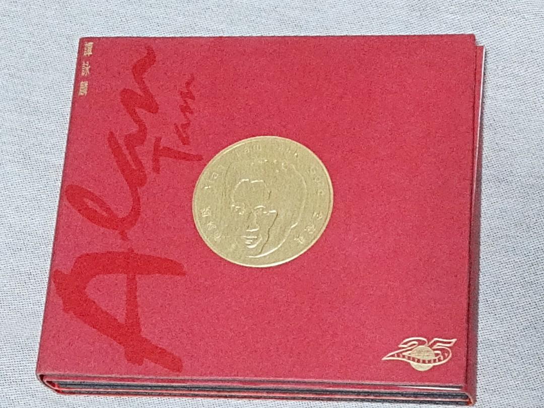 香港舊版CD 譚詠麟Alan Tam 24K Gold 金藏集4CD MADE IN JAPAN