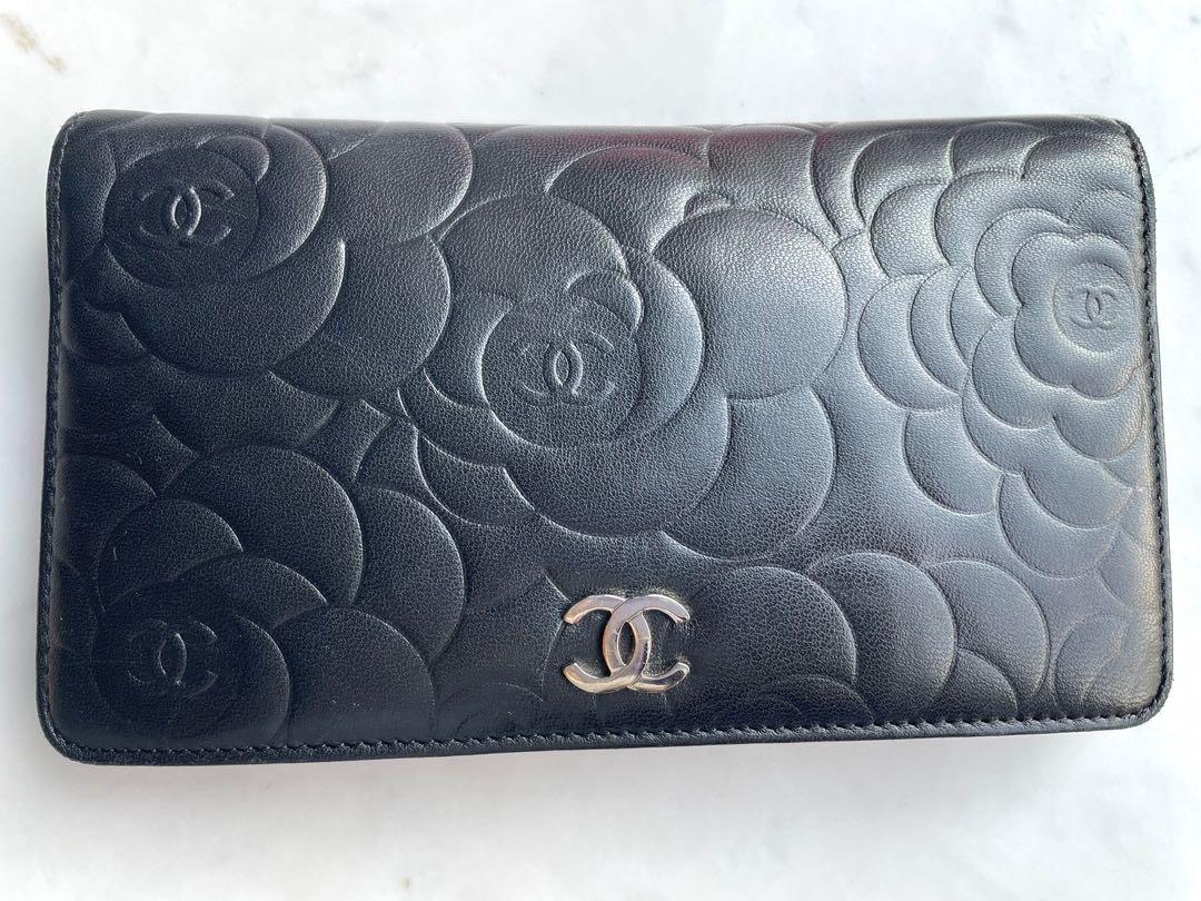 Chanel A70266 Red Caviar Skin Long Wallet