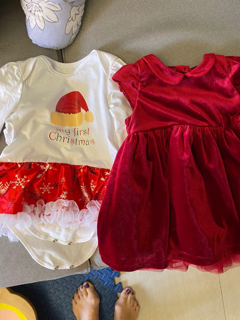 Christmas dress bundle baby girl 9 12 12 18 months