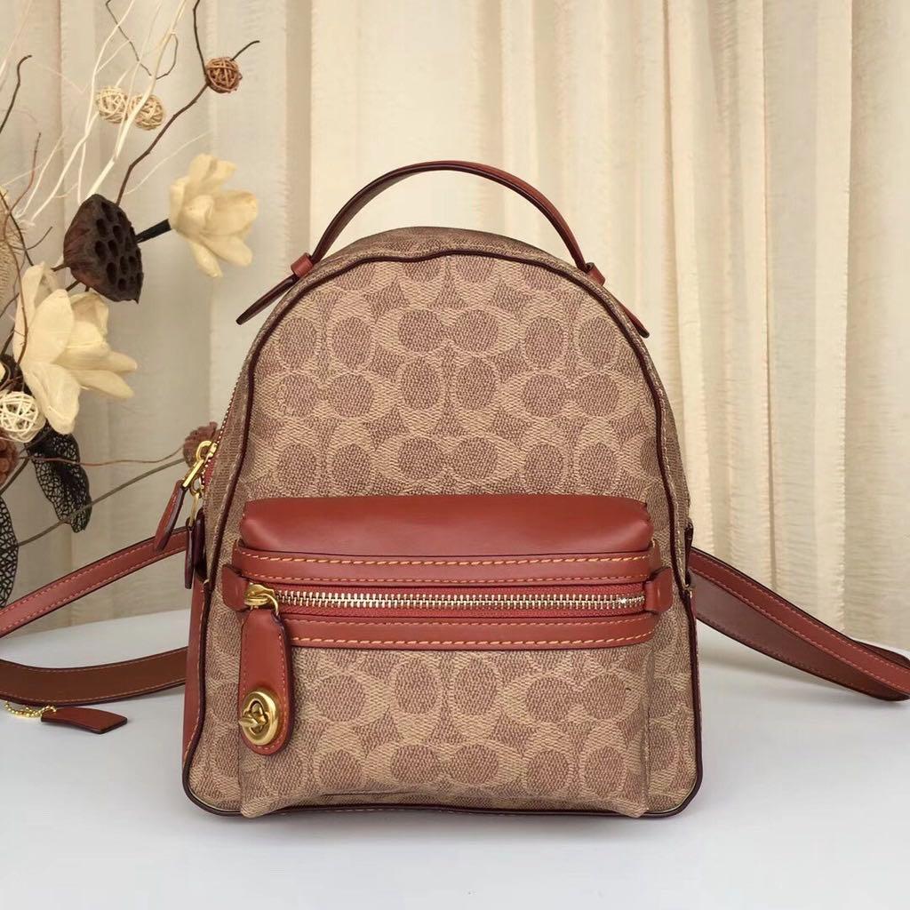 Coach Campus Backpack in Signature Canvas Women s Fashion Bags
