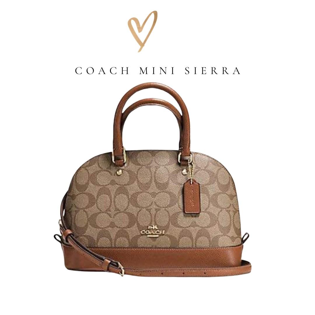 Coach Mini Sierra, Luxury, Bags & Wallets on Carousell