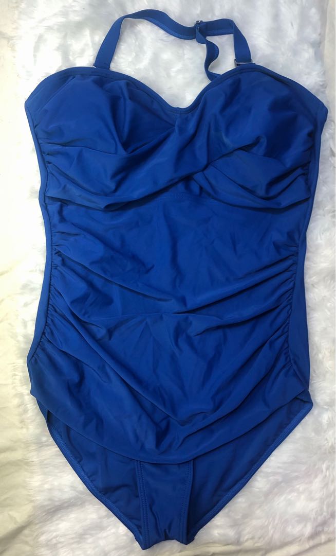 COCO CABANA BLUE ONE PIECE SWIMSUIT Women s Fashion Swimwear Bikinis Swimsuits on Carousell