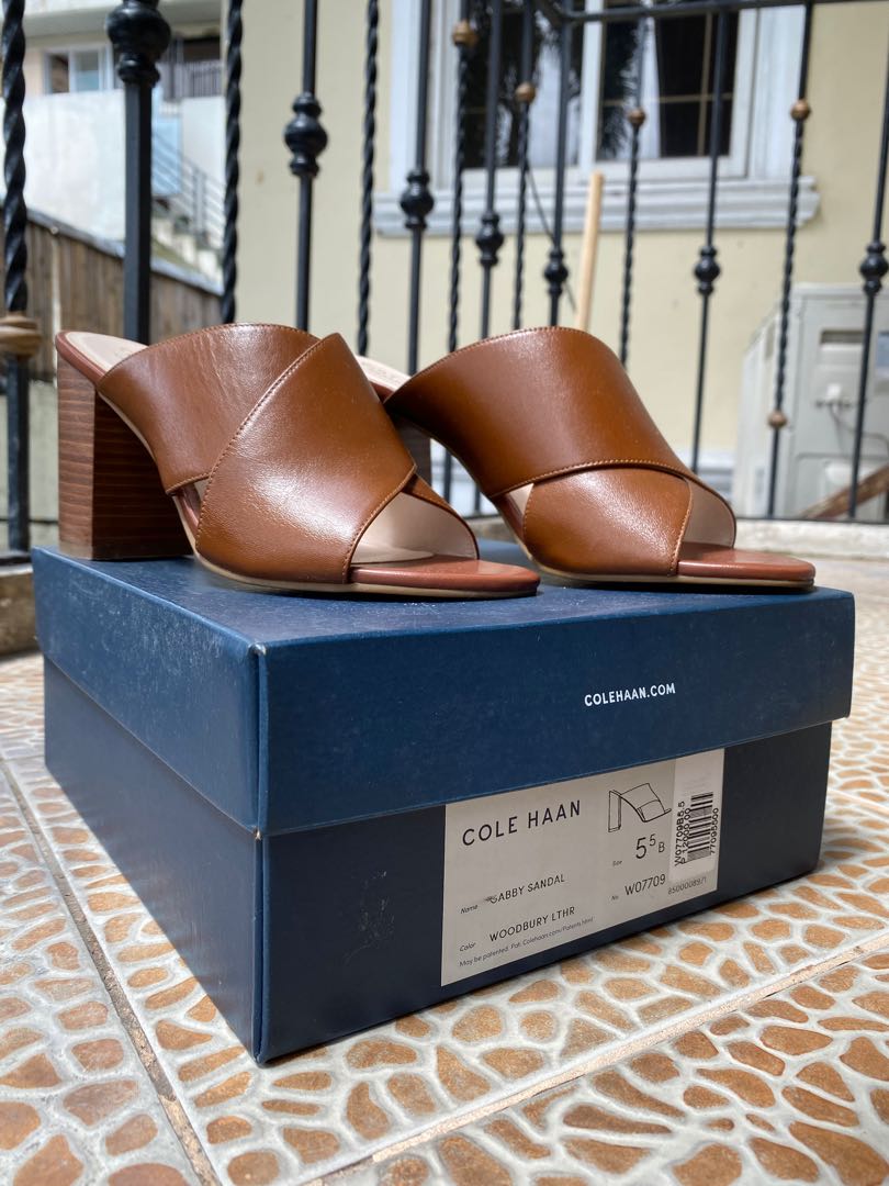cole haan block heel