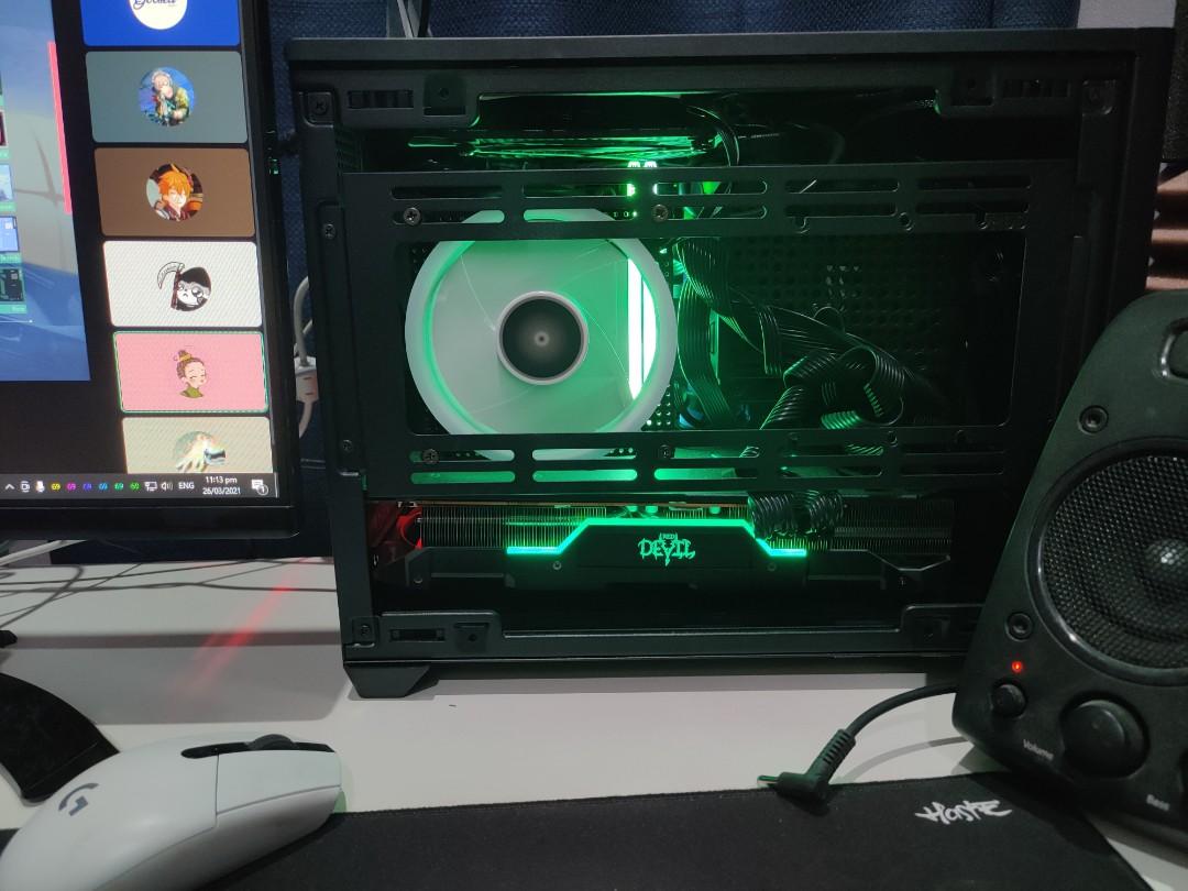 Cooler Master NR200 Black (with tempered glass panel), Computers & Tech