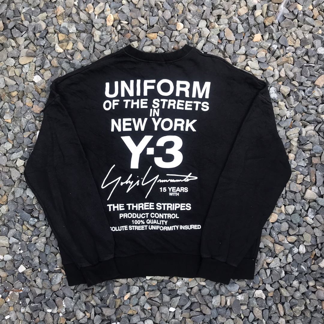 Y3 crewneck on sale