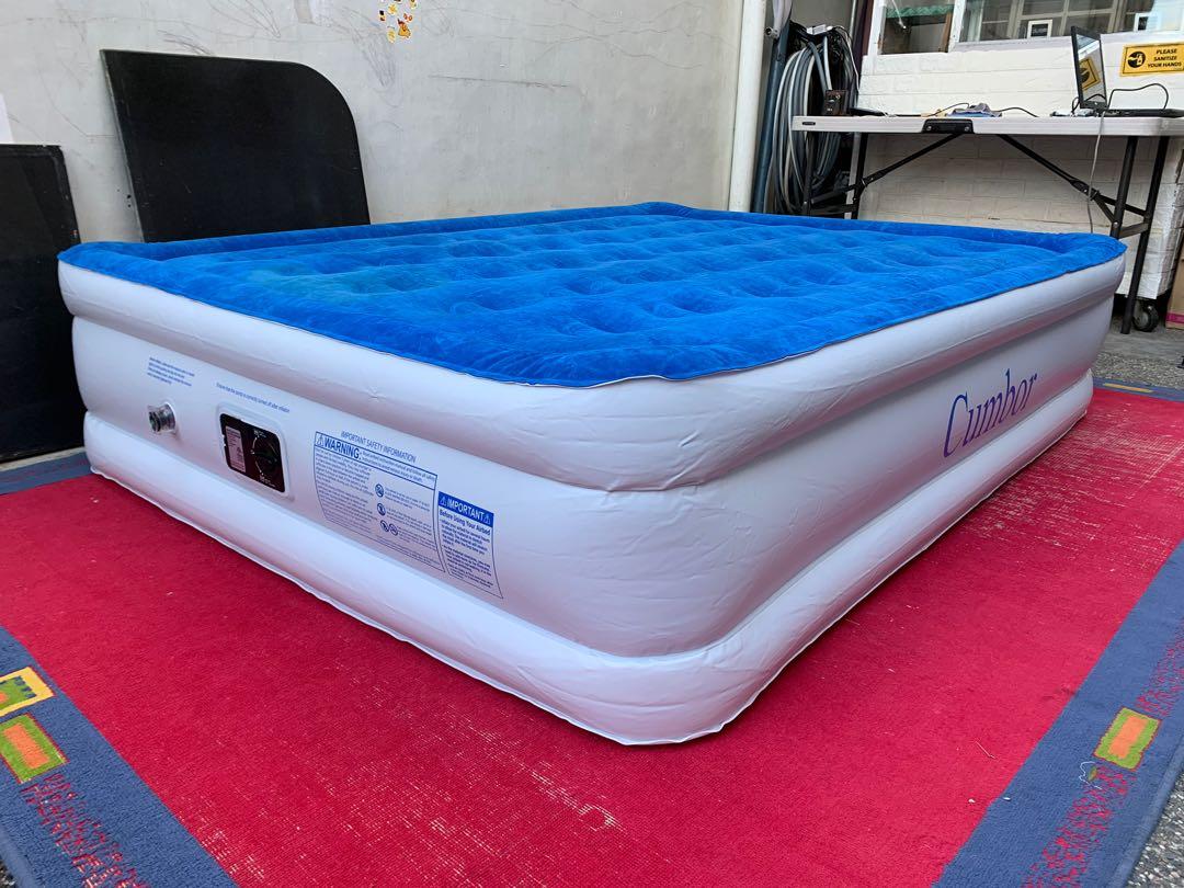 Cumbor Airbed with builtin Pump, Furniture & Home Living, Furniture