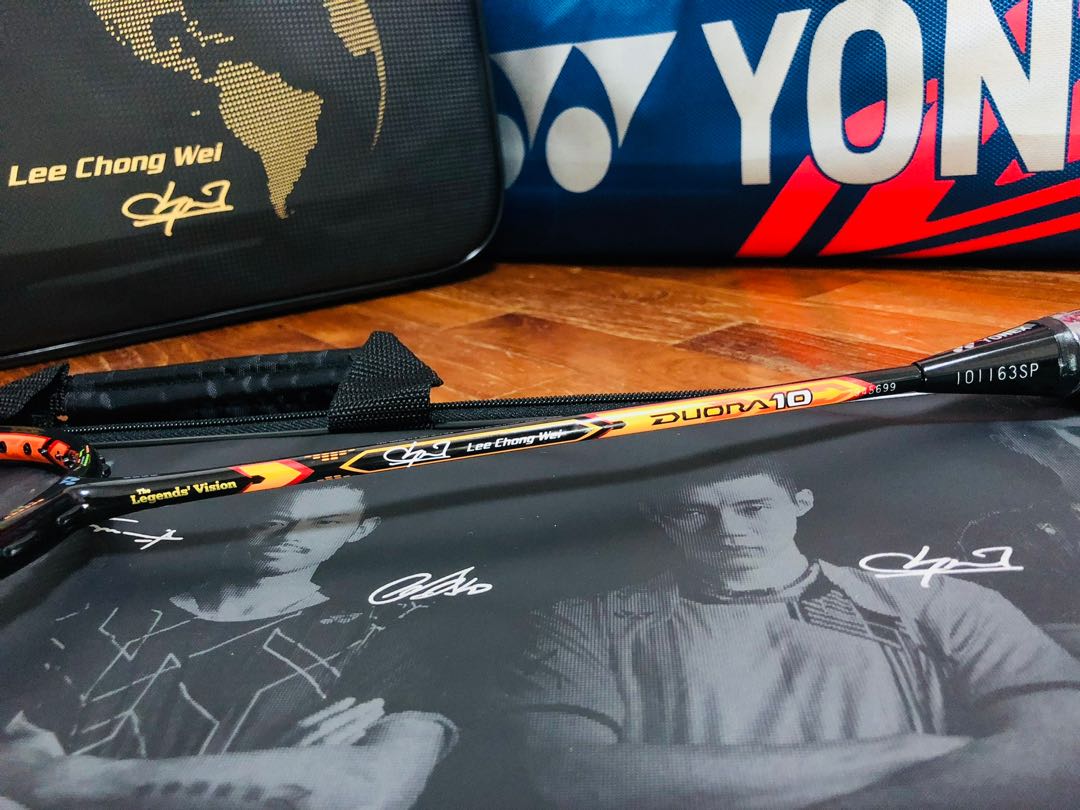 Yonex Duora 10 Lee Chong Wei Legends Vision Badminton Racquet 3U, G5 Yonex Duora 10 Lee Chong Wei Legends Vision Badminton Racquet 3U, G5