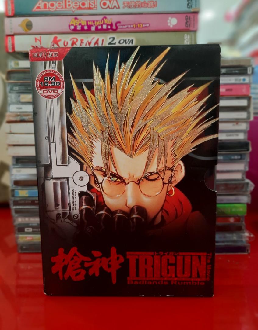 DVD) Trigun Badlands Rumble The Movie 枪神, Hobbies  Toys, Music  Media,  CDs  DVDs on Carousell