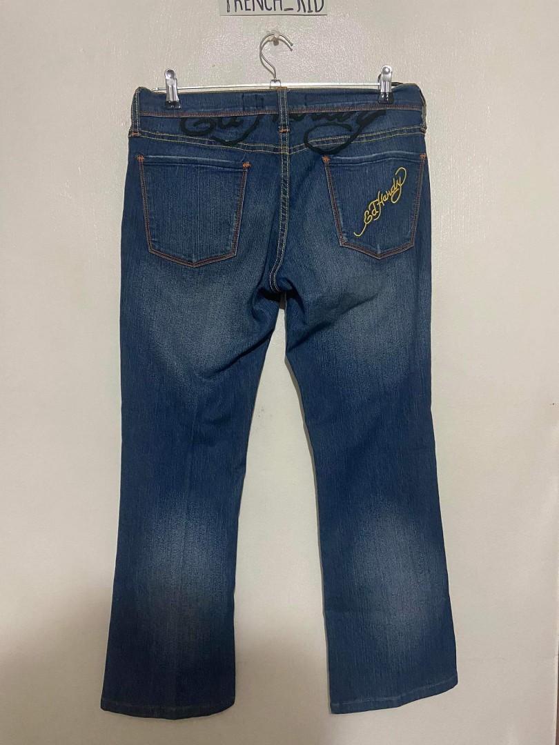 ED HARDY SPELLOUT JEANS ✨, Men's 