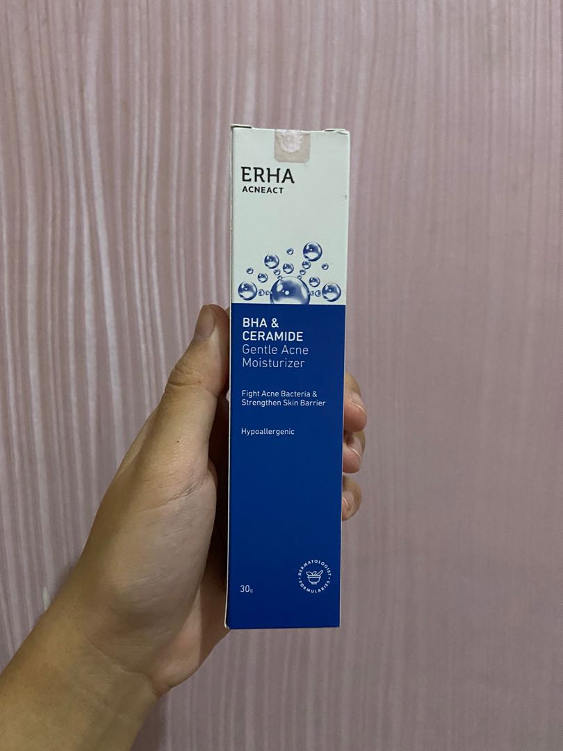 ERHA gentle acne moisturizer, Kesehatan & Kecantikan, Kulit, Sabun