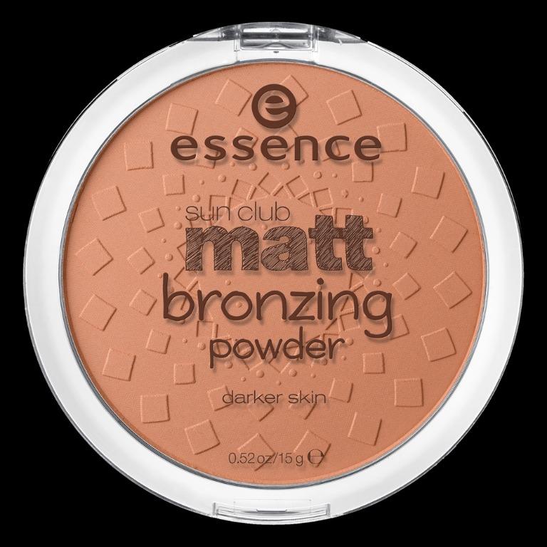 Essence Sun Club Bronzing Powder (Matte & Luminous), Beauty