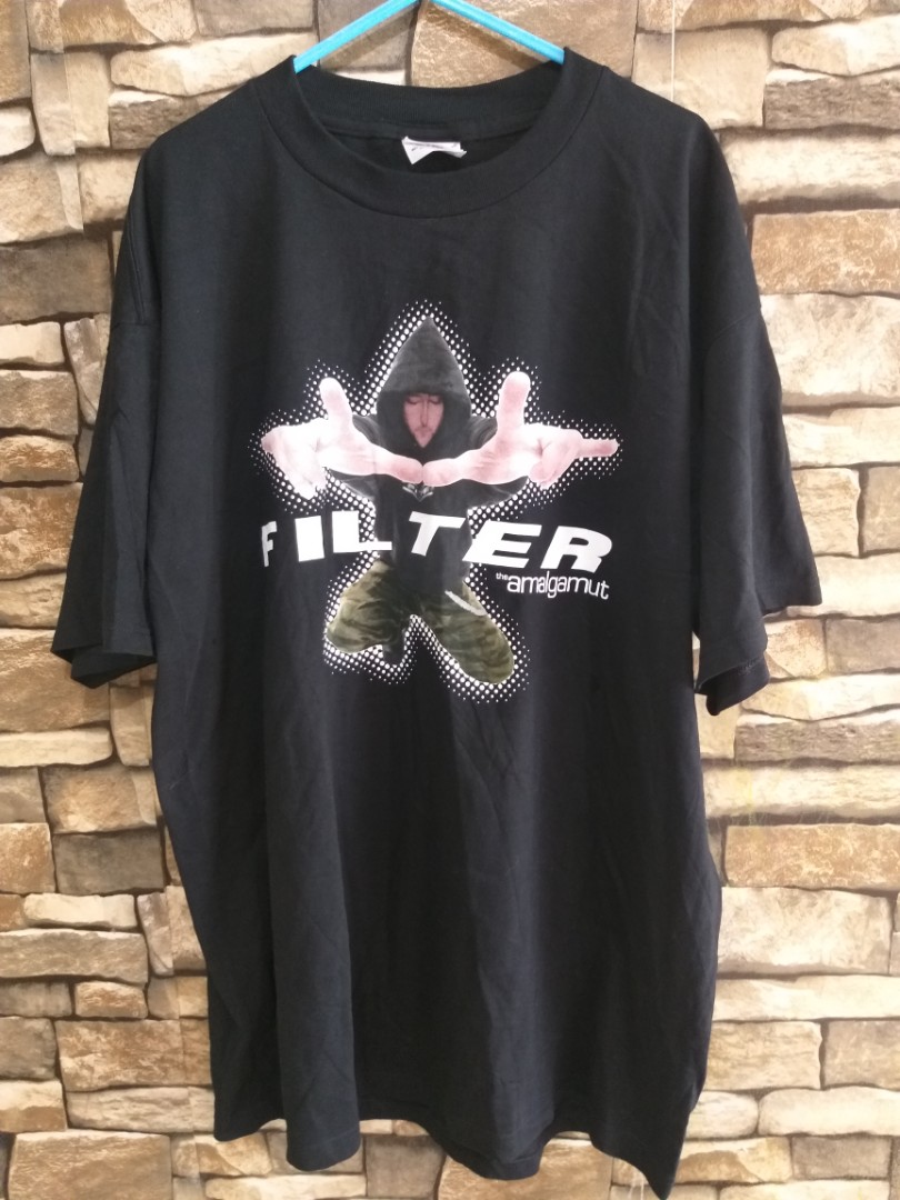 Filter rock band, Men's Fashion, Tops & Sets, Tshirts & Polo Shirts on