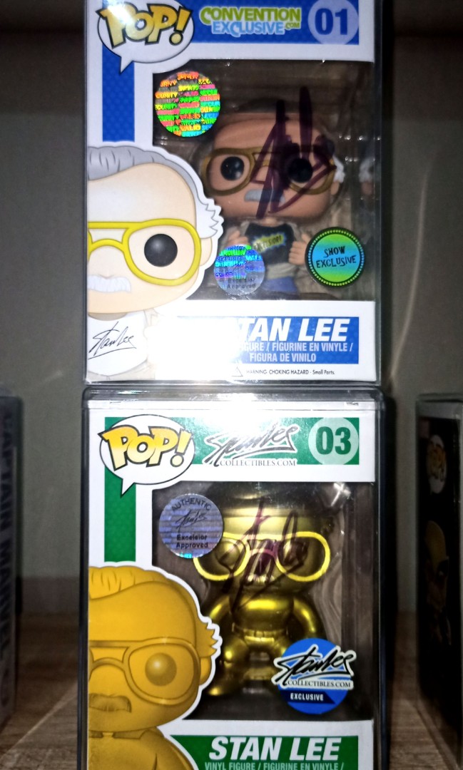 Stan lee sale signed funko pop