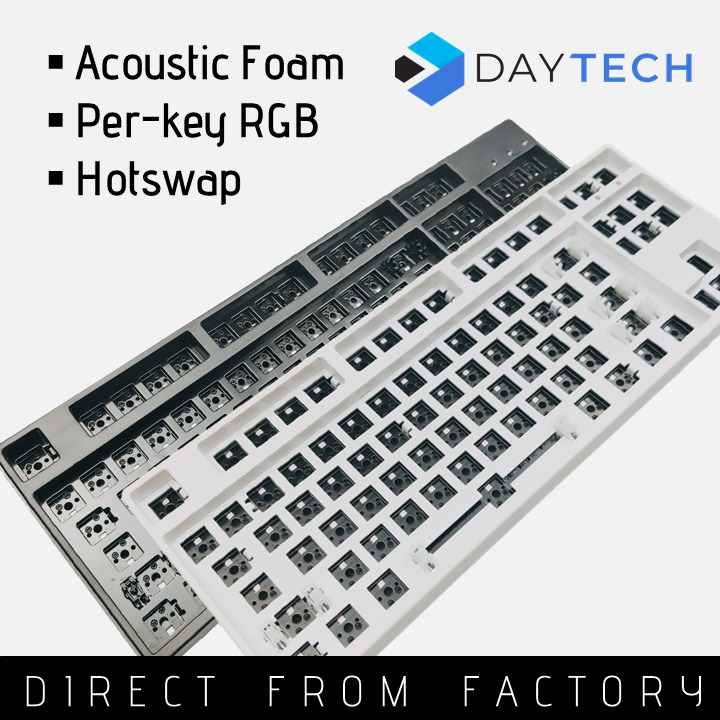 DayTech Custom Mechanical Keyboard - Wired RGB Keyboard Kit, Computers ...