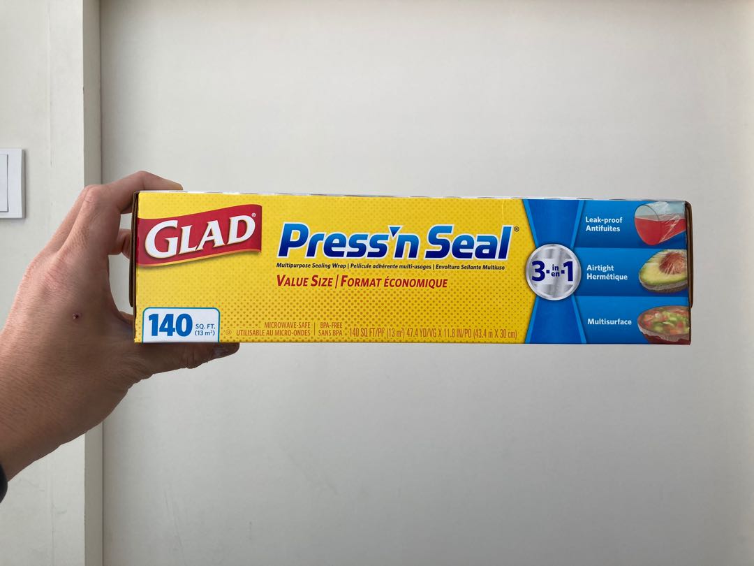 Glad Press and Seal, Furniture & Home Living, Kitchenware & Tableware