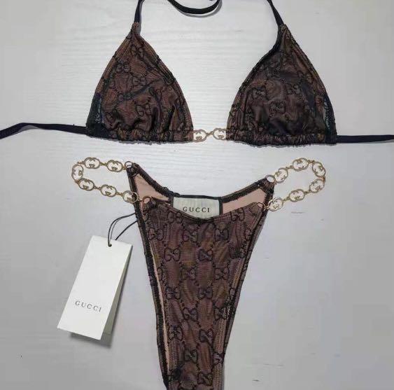 gucci bikini chain