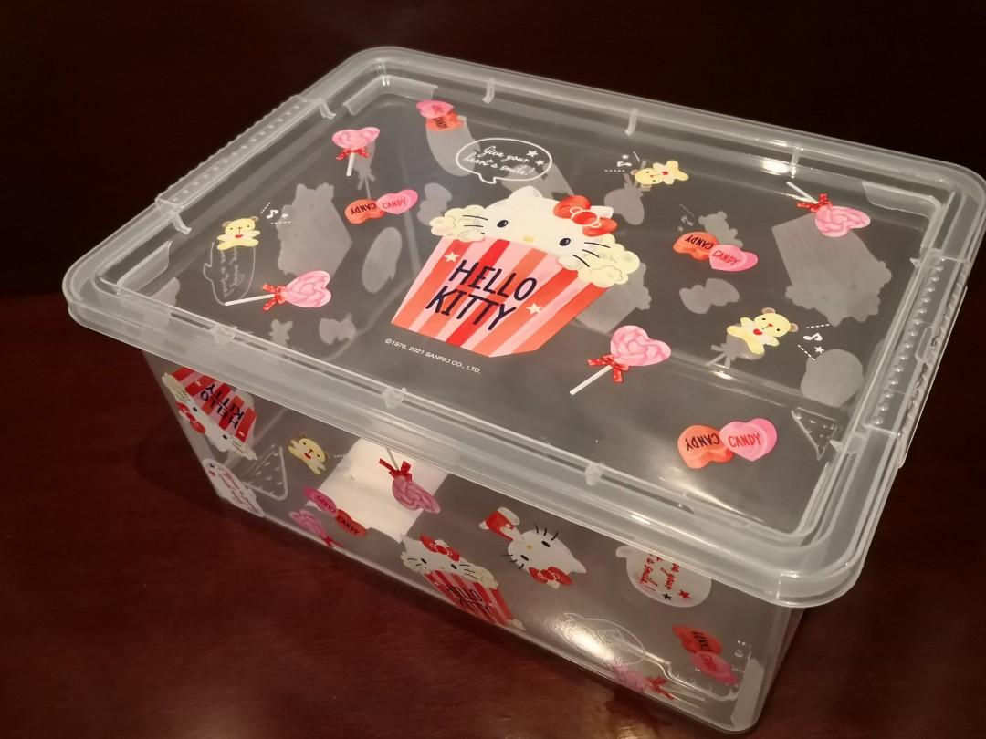 Hello Kitty storage box 10x25x18cm (Sanrio Original) (Category: Storage Boxes & Baskets) located in Manila. Submitted by maifabfinds (Listing ID 1127749350, Image 2). Description: .