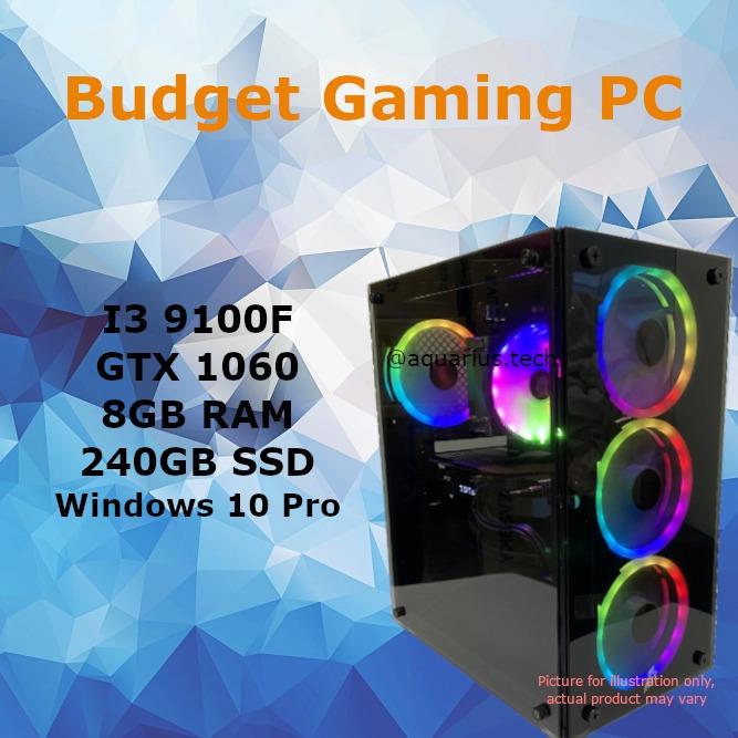 I3 9100f gtx 1070 sale