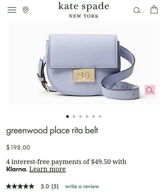 Kate spade clearance rita belt bag