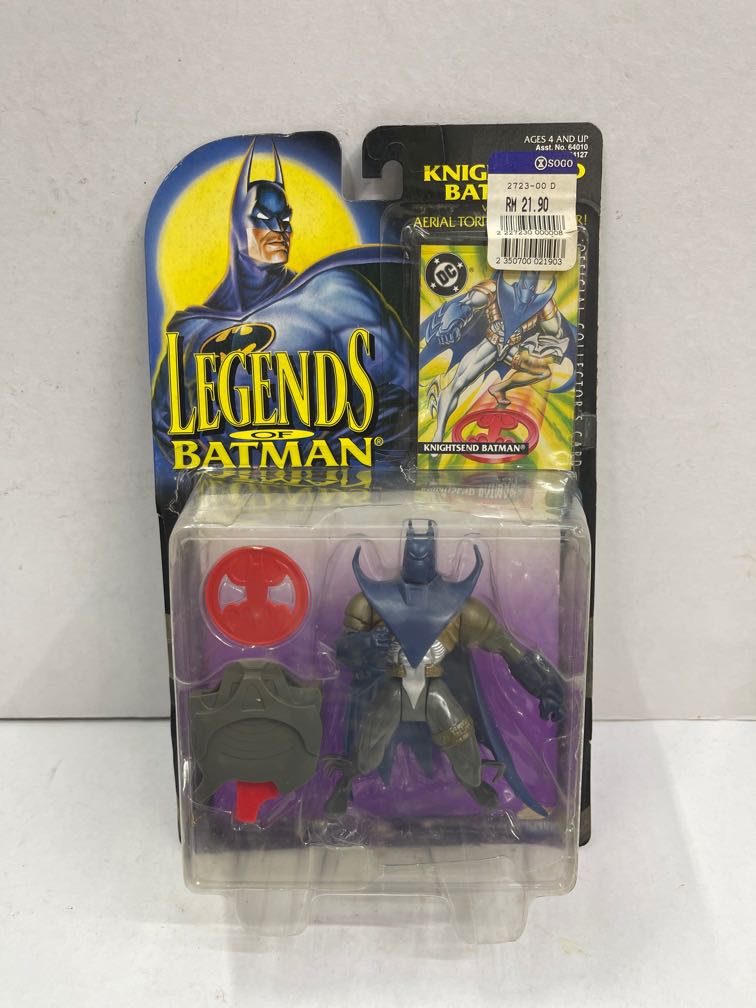 Kenner legends of batman knightsend batman action figure, Hobbies & Toys,  Collectibles & Memorabilia, Vintage Collectibles on Carousell