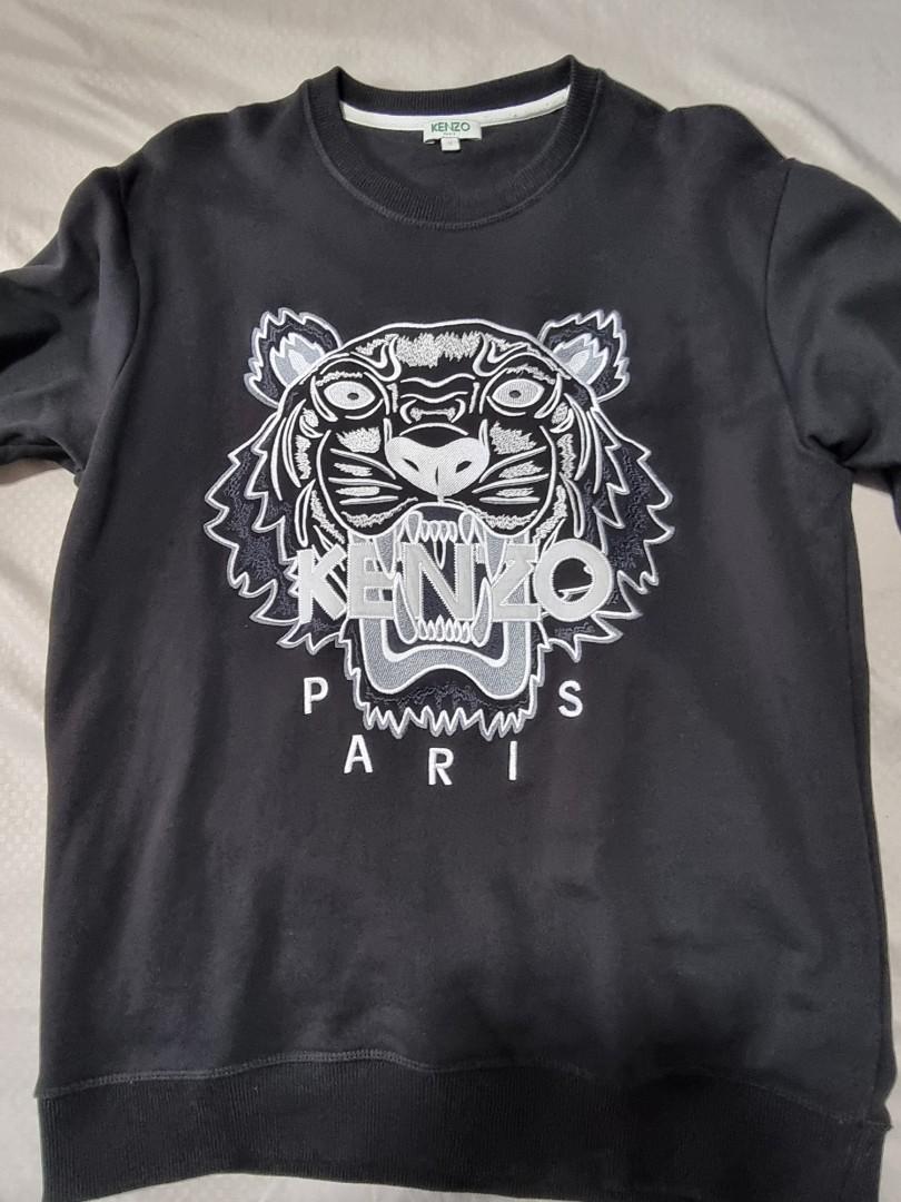 White and silver kenzo jumper online