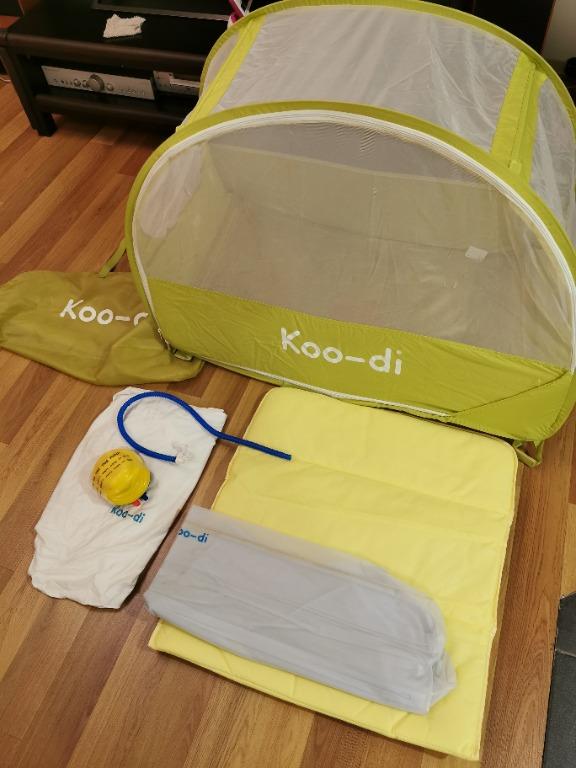 Koo di pop up travel cot cheap
