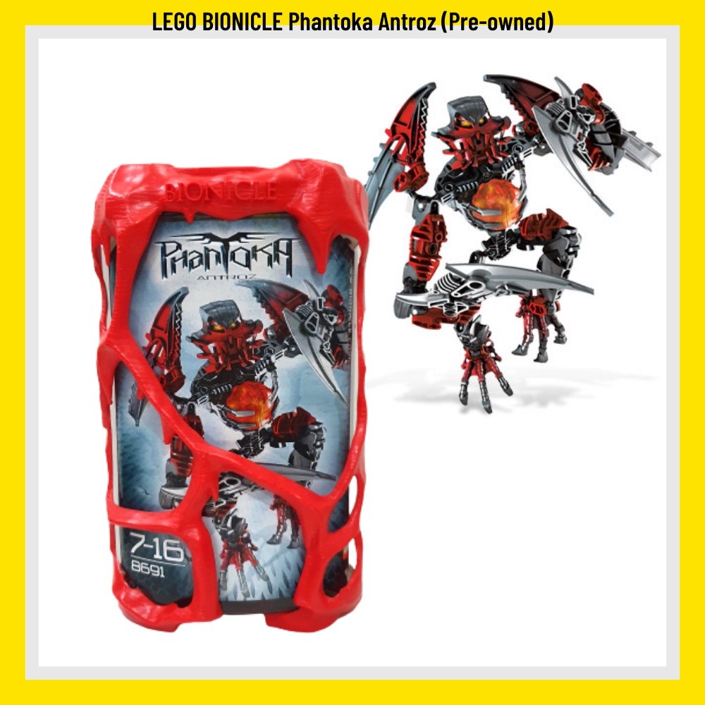 LEGO BIONICLE Phantoka Antroz 8691 pre own original complete set