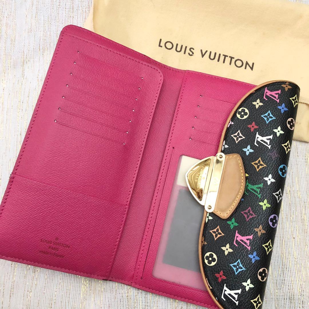 Louis Vuitton Monogram Multicolor Eugenie Wallet Black – QUEEN MAY