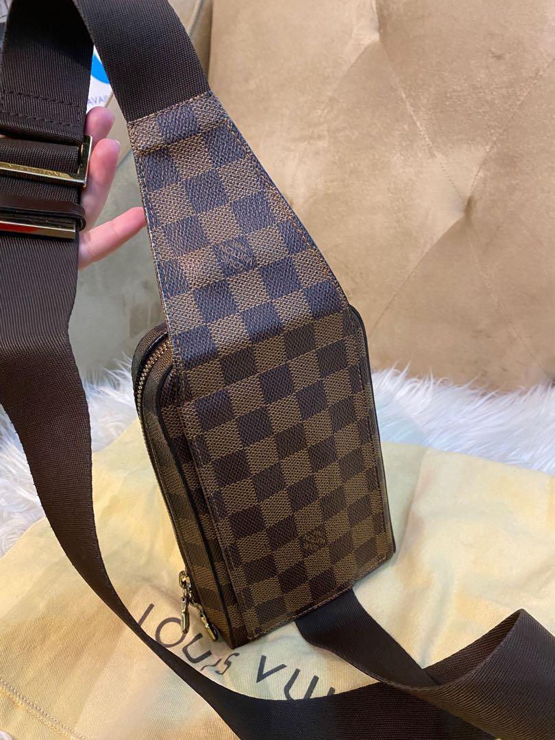 Louis Vuitton Geronimo Damier Ebene Rank A/AB No Inclusions, Luxury, Bags &  Wallets on Carousell