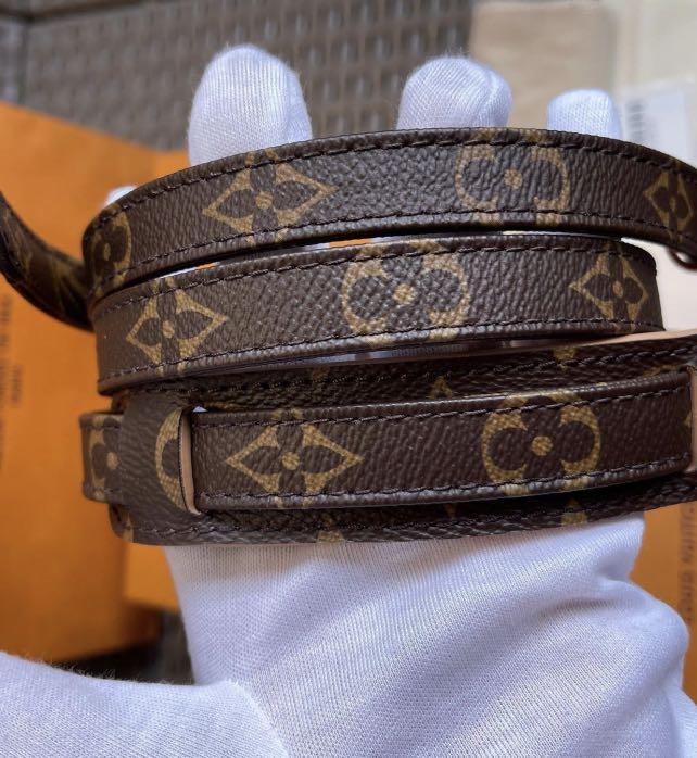 LOUIS VUITTON MONOGRAM STRAP 16mm, Luxury, Bags & Wallets on Carousell