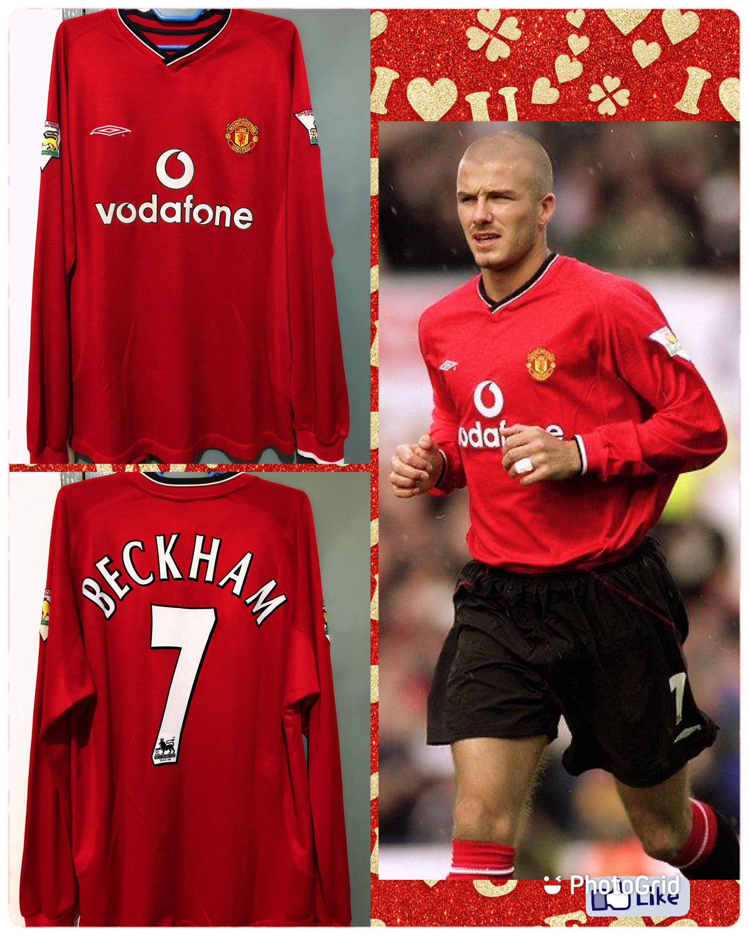 Beckham man united jersey on sale