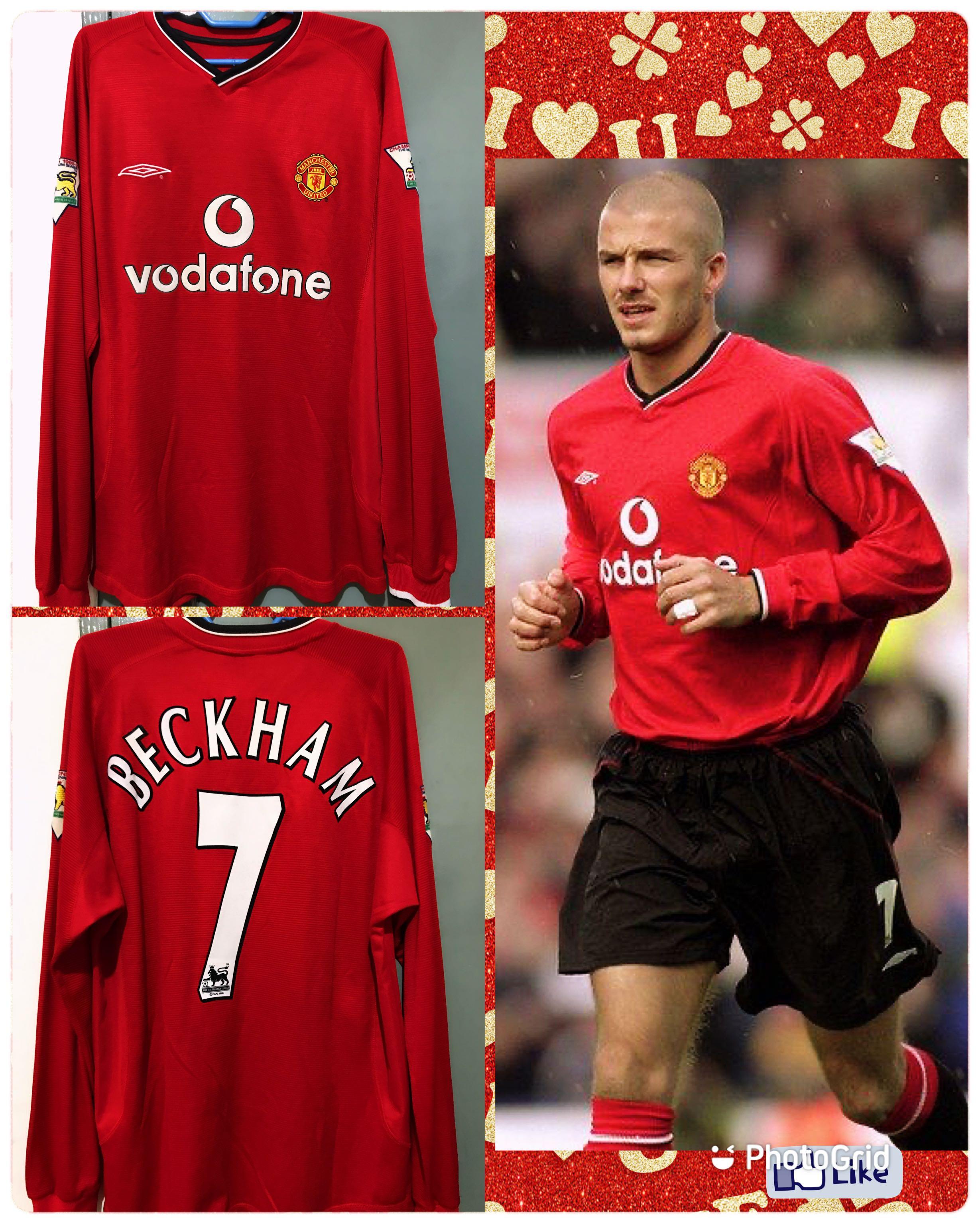 Beckham man u jersey online